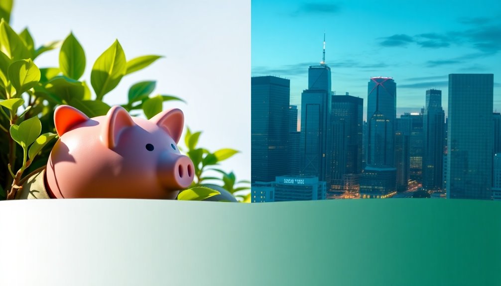 investing vs saving best fit